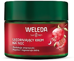Firming Night Cream with Pomegranate & Poppy Peptides - Weleda Pomegranate & Poppy Peptide Firming Night Cream — photo N1