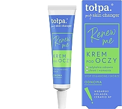 Renewing Eye Cream - Tolpa My Skin Changer Renewal Eye Cream — photo N1