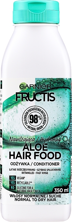 Moisturizing Conditioner for Normal and Dry Hair - Garnier Fructis Superfood — photo N2