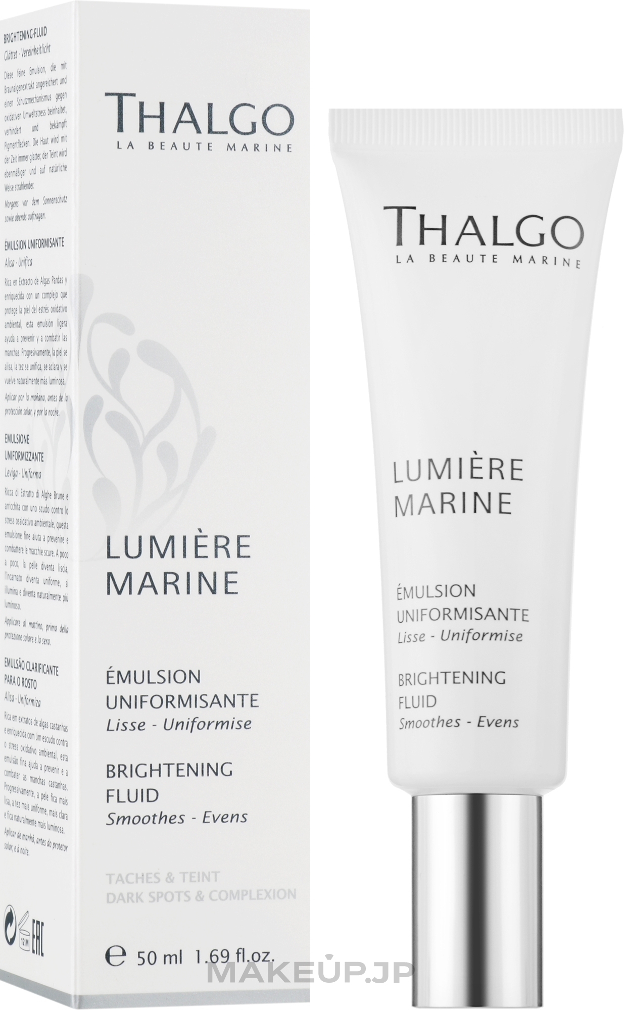 Brightening Face Emulsion - Thalgo Lumiere Marine Brightening Fluid — photo 50 ml