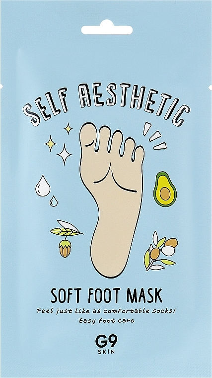 Foot Mask - G9Skin Self Aesthetic Soft Foot Mask — photo N4