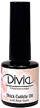 Fragrances, Perfumes, Cosmetics Rose Scented Cuticle Oil - Divia Thick Cuticle Oil Rose Scent