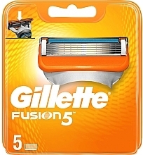 Replacement Shaving Razors, 5 pcs. - Gillette Fusion 5 — photo N1