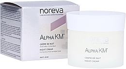 Fragrances, Perfumes, Cosmetics Anti-Wrinkle Night Cream - Noreva Laboratoires Alpha KM Night Cream Corrective Anti-Wrinkle Care