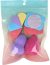 Fragrances, Perfumes, Cosmetics Makeup Sponges, 60834, 9 pcs - Bling