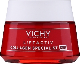 Collagen Night Cream - Vichy LiftActiv Collagen Specialist Night — photo N2