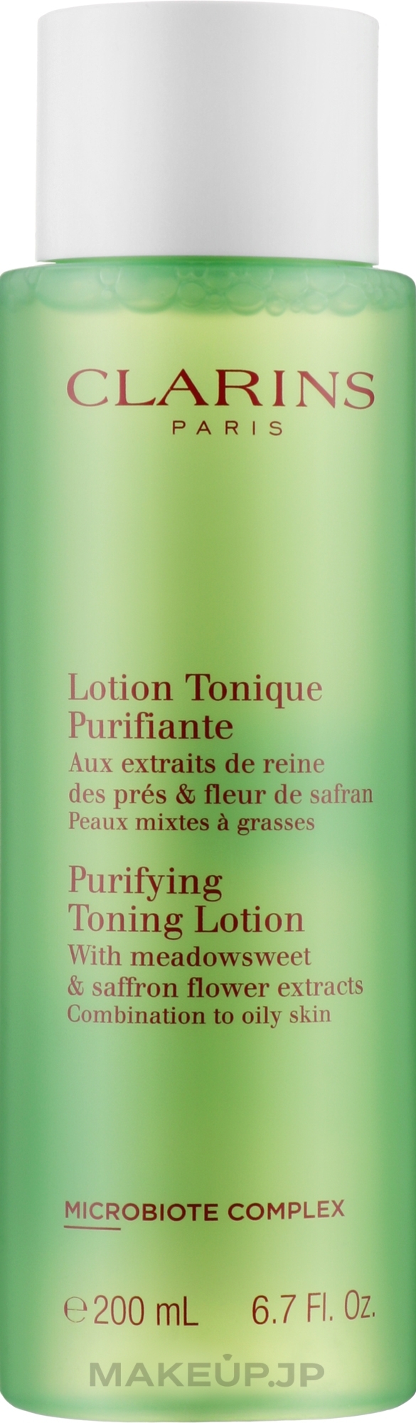 Toning Meadowsweet & Witch Hazel Lotion - Clarins Purifying Toning Lotion — photo 200 ml