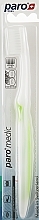 Fragrances, Perfumes, Cosmetics Toothbrush with Conic Bristles, green - Paro Swiss Toothbrush Medic