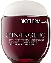 Fragrances, Perfumes, Cosmetics Night Face Cream - Biotherm Skin Ergetic Overnight Radiance-Recovery Moisturizer