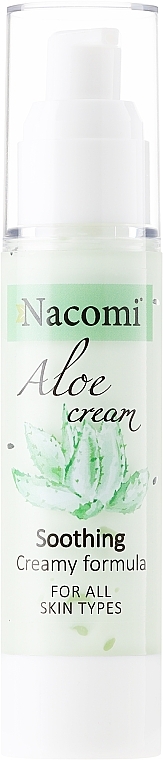 Face Cream-Gel "Aloe" - Nacomi Aloe Cream — photo N1