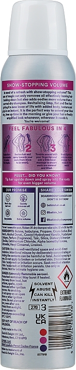 Dry Shampoo - Batiste Dry Shampoo Heavenly Volume  — photo N2