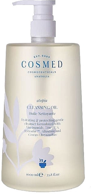 Face & Body Cleansing Oil - Cosmed Atopia Cleansing Oil — photo N1