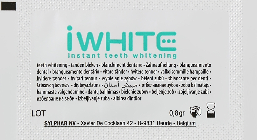 Teeth Whitening Set, 10 pcs - IWhite Diamond Whitening Kit — photo N5