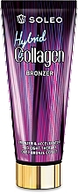 Fragrances, Perfumes, Cosmetics Solarium Lotion with Collagen Bronzant, Tyrosine & Macadamia Oil - Soleo Hybrid Collagen Bronzer