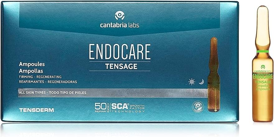 Firming Anti-Wrinkle Ampoules - Cantabria Labs Endocare Tensage Ampoules — photo N2