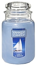 Scented Candle in Jar - Yankee Candle Life's A Breeze — photo N6