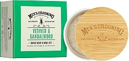 Vetiver & Sandalwood Shave Soap - Scottish Fine Soaps Vetiver & Sandalwood Shaving Soap — photo N1