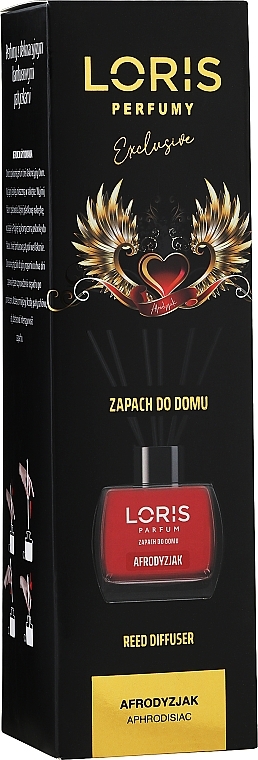 Aphrodisiac Reed Diffuser - Loris Parfum Reed Diffuser Afrodyzjak — photo N1