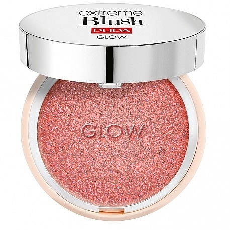 Compact Powder with Shimmer Effect - Pupa Extreme Blush Glow — photo N1