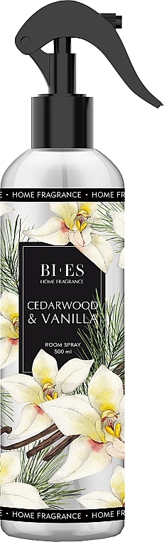 Cedarwood & Vanilla Room Spray - Bi-Es Home Fragrance Cedarwood & Vanilla Room Spray — photo N1