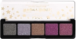 Eyeshadow Palette, 5 shades - NYX Professional Holidays 2021 Gimme Super Stars! — photo N3