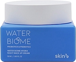 Night Face Cream - Skin79 Water Biome Hydra Night Back Up Cream — photo N6