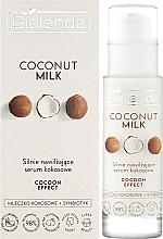 Ultra Moisturizing Coconut Face Serum - Bielenda Coconut Milk Strongly Moisturizing Coconut Serum — photo N2