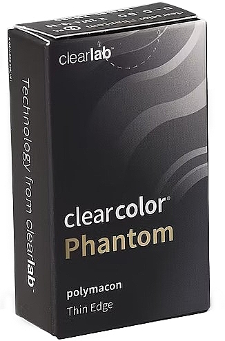 Colored Contact Lenses, banshee, 2 pieces - Clearlab ClearColor Phantom Banshee — photo N3