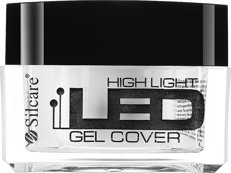 Nail Gel Polish - Silcare Light Led Gel Cover — photo N7