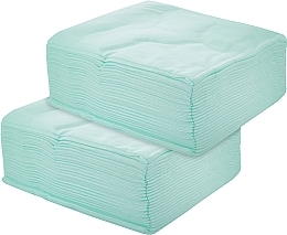 Towels in Box, 40x70cm, 55g/m2, 50pcs, mint - Doily — photo N2