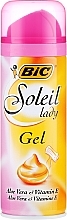 Fragrances, Perfumes, Cosmetics Base Shaving Gel - Bic Soleol Lady Gel