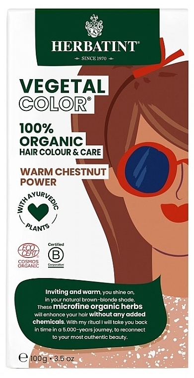Hair Henna - Herbatint Vegetal Color Power — photo N1