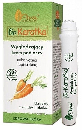 Roll-On Smoothing Eye Cream - Ava Laboratorium Bio Karotka roll-on — photo N1