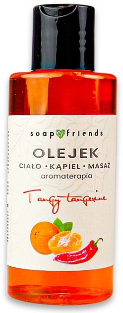 Energy Oil with Hot Pepper Extract - Soap & Friends Tangy Tangerine — photo N1