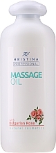 Fragrances, Perfumes, Cosmetics Bulgarian Rose Massage Oil - Hristina Professional Massage Oil Bulgarian Rose