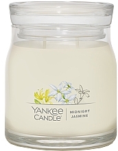 Scented Candle in Jar 'Midnight Jasmine', 2 wicks - Yankee Candle Midnight Jasmine — photo N3