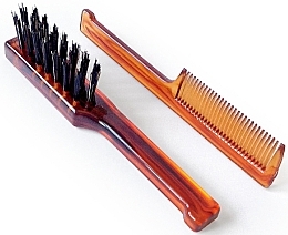 Hair Brush Set - Mondial Set Pettine E Spazzolina Barba E Baffi  — photo N1