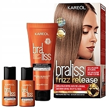 Fragrances, Perfumes, Cosmetics Hair Straightening Set - Kareol Braliss Frizz Release Kit	