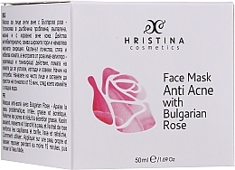 Fragrances, Perfumes, Cosmetics Anti-Acne Face Mask - Hristina Cosmetics Face Mask Anti Acne With Bulgarian Rose