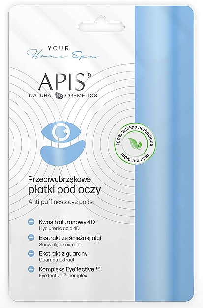 Anti-Puffiness Eye Patch - APIS Professional Your Home Spa — photo N1