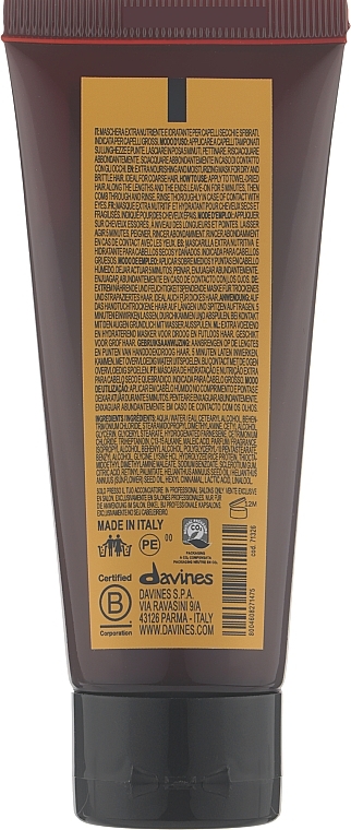 Nourishing Mask "Vegetarian Miracle" - Davines NT Nourishing Vegetarian Miracle Mask — photo N2