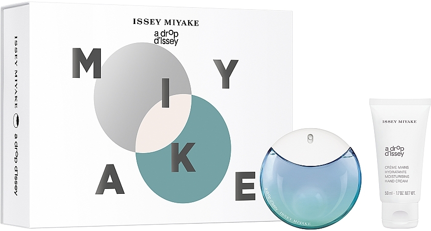 Issey Miyake A Drop D'Issey Fraiche - Set (edp/50ml + h/cr/50ml) — photo N1