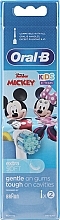 Kids Toothbrush Head, 2 pcs, mickey mouse - Oral-B Stages Power Kids — photo N1
