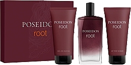 Instituto Espanol Poseidon Root - Set (edt/100 ml + sh/gel/100 ml + ash/lot/100 ml) — photo N1