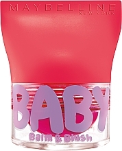 Lip & Cheek Balm - Maybelline Baby Lips Balm Blush Ball — photo N1