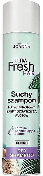 Dry Shampoo - Joanna Ultra Fresh Hair Classic Dry Shampoo — photo N5