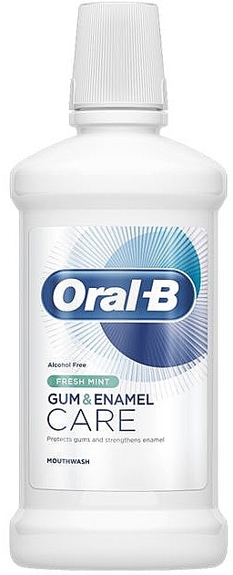 Mouthwash - Oral-B Gum & Enamel Care Fresh Mint Mouthwash — photo N6