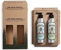 Fragrances, Perfumes, Cosmetics Set - Mr. Bear Family Kit (spampoo/250 ml + cond/250 ml)