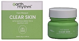 Face Mask with Matcha Green Tea - Earth Rhythm Clear Skin Face Masque With Matcha Green Tea — photo N1