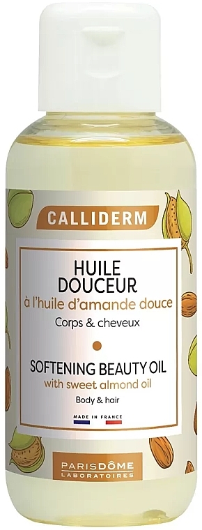 Body and Hair Oil - Calliderm Huile Douceur Sweet Almond — photo N1